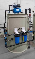 Clear water tank CW-1000, with a capacity of 1000 liters