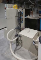 Washing water recuperation tank