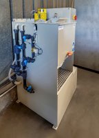 Piping system of the wastewater treatment microstation