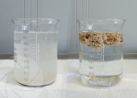 MUF glue washing water