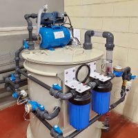 SW100 clear water tank