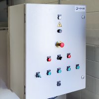 Electrical panel for SW100 water treatment microstation