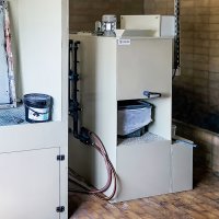 SW100 industrial water treatment plant for cleaning screen printing screens