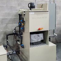 SW100 station for industrial ink washing water treatment