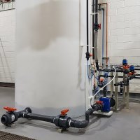 SW500 station wastewater storage tank