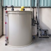 2000L wastewater tank for SW200 station