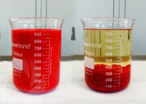 Wash water from the production of film-forming products