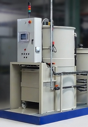 SW500 wastewater treatment and recycling station