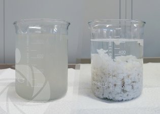 Wash water from first degreasing bath