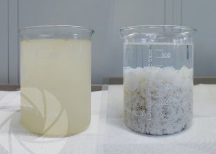Wash water from second degreasing bath