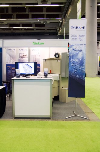 NISKAE's booth at Americana 2015