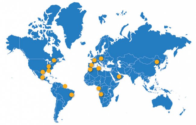 The map of our accomplishments